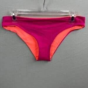 L Space Lydia Reversible Bikini Bottom Women’s Large Purple Orange